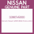 Genuine Nissan 32865VB000 Knob-control