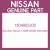 Genuine Nissan 13049-03J00 Inlet-wate