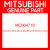 Genuine Mitsubishi MC864718 Shaft,rr axle