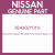 Genuine Nissan 824302Y01A Check assy-rr d