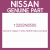 Genuine Nissan 13202-N8500 Valve-exhaust