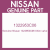 Genuine Nissan 1322953C06 Shim-valve