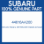 Genuine Subaru 44616AA200 Gasket-exhaust