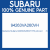 Genuine Subaru 94263VA260VH Pnl p/w sw r     rh