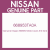 Genuine Nissan 668953TA0A Cover-frnt fend