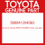 Genuine Toyota 5880412040B3 Panel sub-assy