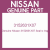 Genuine Nissan 3152631X07 Seal-o ring