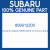 Genuine Subaru 806912200 O ring-12.3x2.4