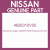 Genuine Nissan 4926310V00 Ring-worm,flon