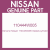 Genuine Nissan 110444W005 Gasket-cylinder