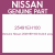 Genuine Nissan 25491EH100 Switch assy