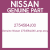 Genuine Nissan 2754564J00 Lamp assy