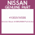 Genuine Nissan 41060VW086 Pad kit-disc