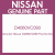 Genuine Nissan D4060VC090 Pad kit-disc