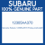 Genuine Subaru 12305AA370 Pulley-crankshaft