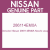 Genuine Nissan 286114EM0A Nozzle assy