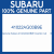 Genuine Subaru 41022AG03B9E Cushion rub      lh