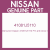 Genuine Nissan 41081J5110 Pin anti shoe r