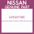 Genuine Nissan E4302-2Y985 Strut kit-front