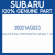 Genuine Subaru 28321AG023 Drv sft assy f   26