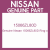 Genuine Nissan 15066ZL80D Ring-o