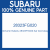 Genuine Subaru 28323FG020 Aar boot assy