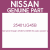 Genuine Nissan 25401JG45B Sw auto power w