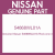 Genuine Nissan 54668WL01A Rod-conn rr