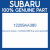 Genuine Subaru 12209AA380 Brg set-crankshaft