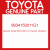 Genuine Toyota 89341-50011-G1 Sensor, ultrasonic,