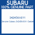 Genuine Subaru 34245KA011 Gasket