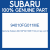 Genuine Subaru 94010FG011ME Trim pnl ay a pl lh