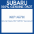 Genuine Subaru 99071AB760 Hose-vacuum