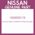 Genuine Nissan 1203653Y10 Ring set piston