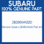 Genuine Subaru 26296VA020 Pad kit f