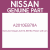 Genuine Nissan A2010-EB78A Piston with pin