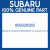 Genuine Subaru 806926060 O ring-26.2x2.4