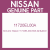 Genuine Nissan 11720EL00A Belt-fan&altern