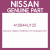 Genuine Nissan 410844U125 Hardware kit-fr