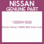 Genuine Nissan 1308541B00 Guide chain