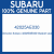 Genuine Subaru 42025AE030 Gasket seal