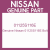 Genuine Nissan 01125S116E Bolt