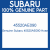 Genuine Subaru 45520AE090 Hose