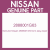 Genuine Nissan 2888001G63 Arm assy-wiper