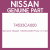 Genuine Nissan 74533CA000 Floor-rr,rr sid