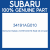 Genuine Subaru 34191AG010 Seal kit oil seal