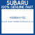 Genuine Subaru 16546KA102 Element-air clnr