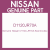 Genuine Nissan D1120-JR70A Seal kit-disc