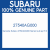 Genuine Subaru 27540AG000 Sensor sub ay ft rh