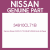 Genuine Nissan 34910-CL71B Infiniti fx35/fx45 knob shift gear